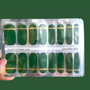 2 For $12 Forest Luxe Nail Wraps - Green